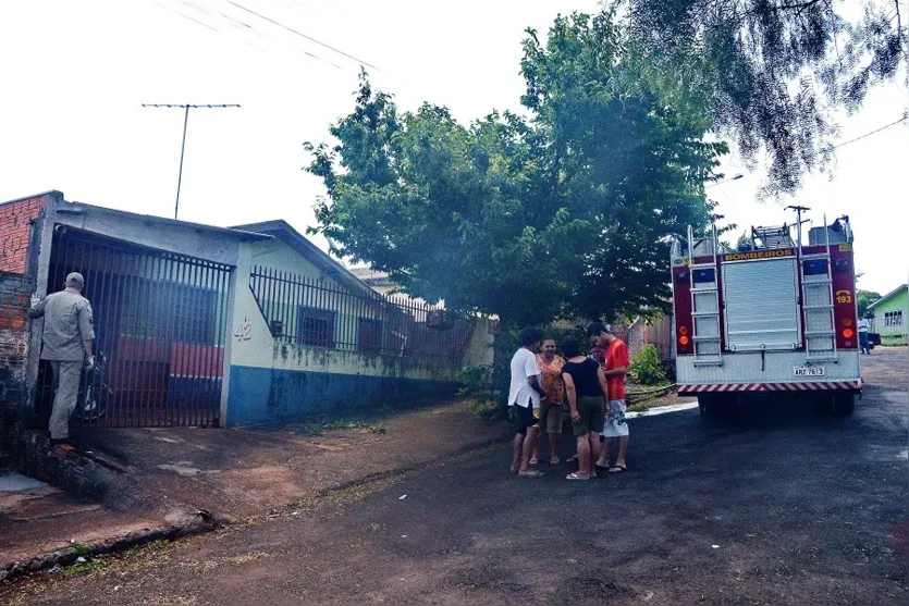  Nenhum morador estava em casa quando as chamas começaram - Fotos: Sérgio Rodrigo 
