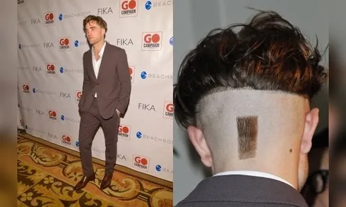 Robert Pattison choca com corte de cabelo moderninho