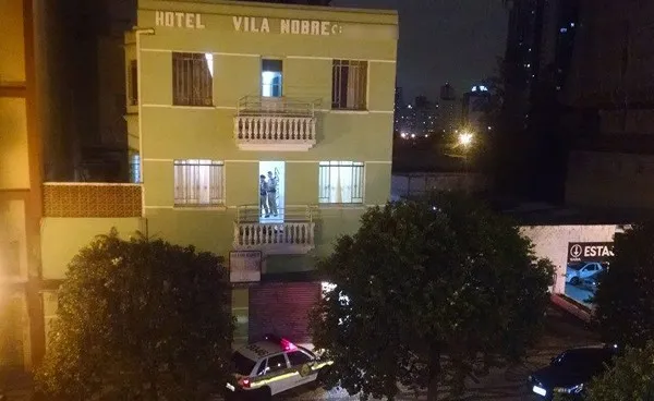 Vítima foi morta na sacada de hotel. Foto: DB/Banda B