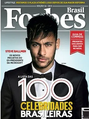 Neymar é eleito celebridade mais poderosa segundo revista