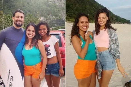 Fã encontra Cauã e Isis Valverde no mesmo dia Reprodução/Instagram