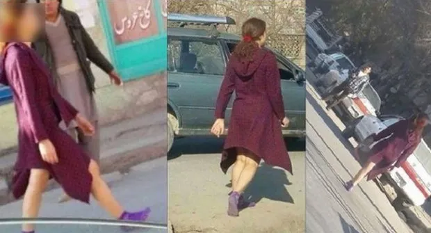 Andar com as PERNAS à mostra em Cabul, no Afeganistão, é um risco para uma mulher (Foto: Hayat Ensafi)