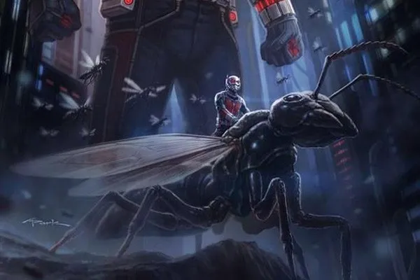 ​Homem-Formiga voa nas costas de inseto em trailer