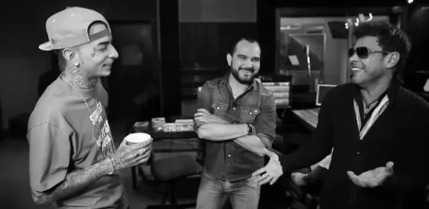 Zezé Di Camargo & Luciano divulgam clipe de faixa gravada com MC Guimê