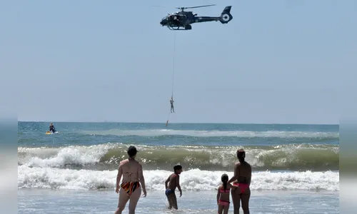Equipes salvam 554 pessoas no Litoral em menos de um mês
