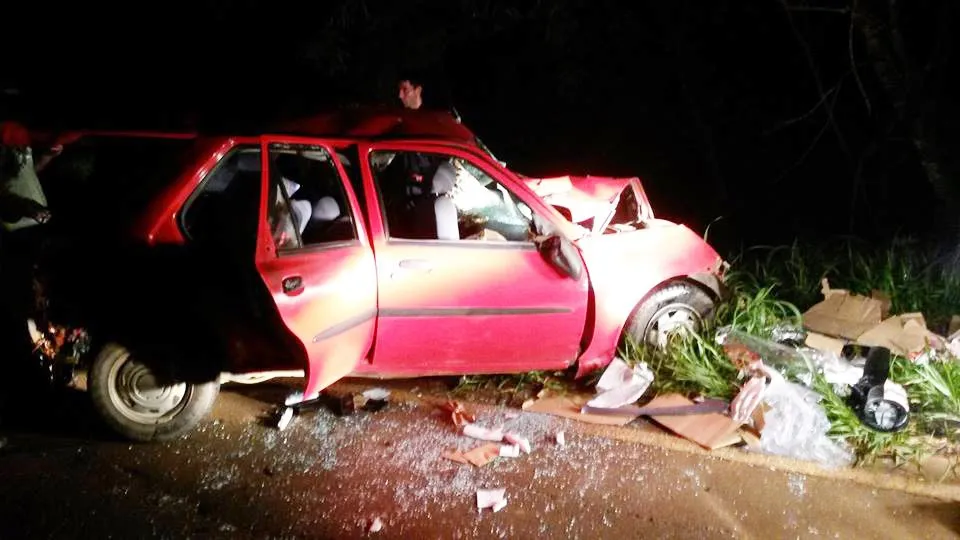 Motorista de Ford Fiesta seguia para Campo Mourão quando morreu em acidente - Foto: Fábio Adriano