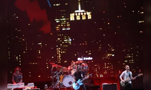 ​Problemas marcam show do Foo Fighters em Porto Alegre