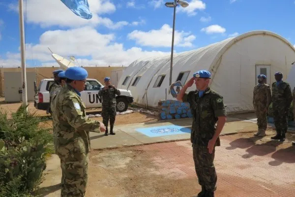 Tifariti é uma das nove bases sob o comando da Missão das Nações Unidas para o Referendo no Saara Ocidental - Foto: Divulgação/FAB