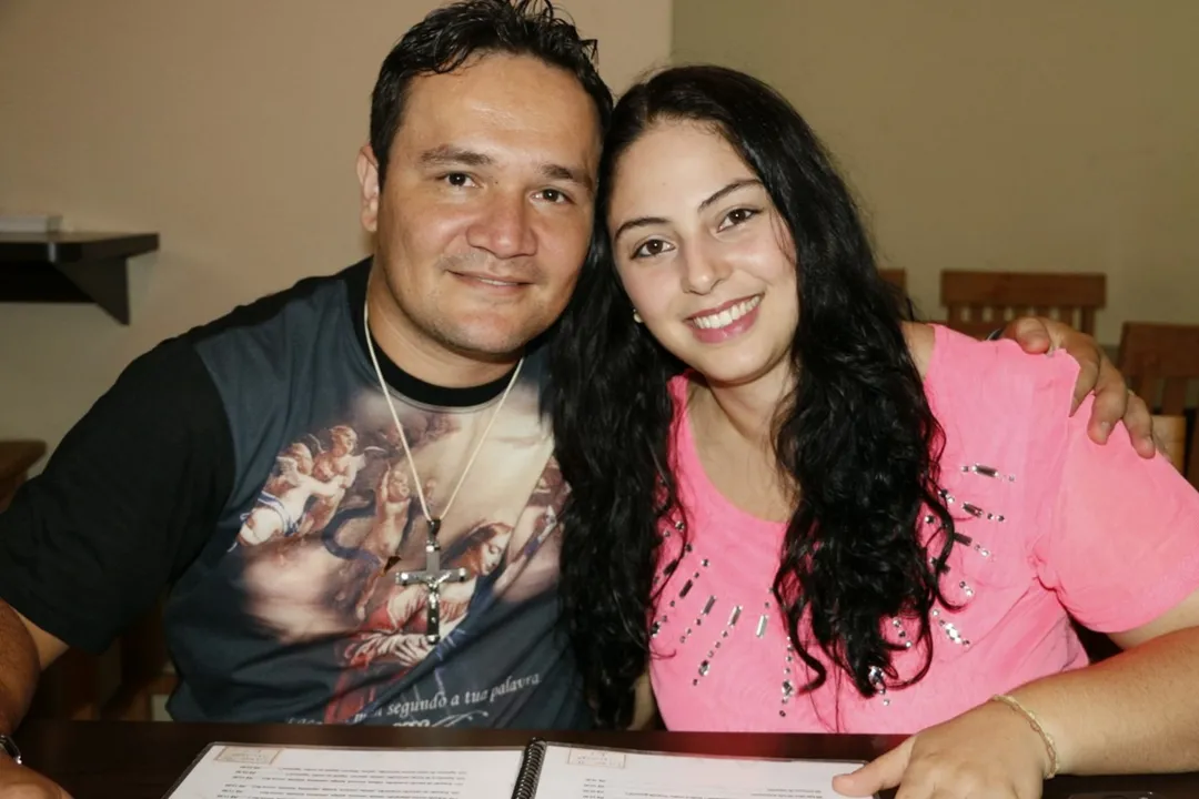 Juliano Machado e Erica Castilho