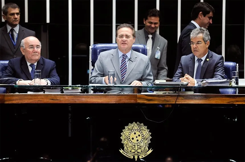Renan Calheiros, presidente do Senado Federal - Foto: Marcos Oliveira/Agência Senado