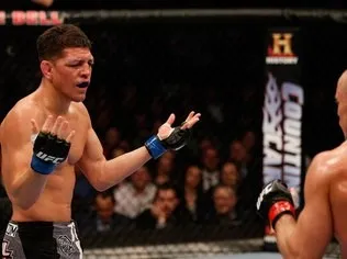 Nick Diaz usou maconha antes de luta contra Anderson Silva- Foto:  Josh Hedges/Getty Images