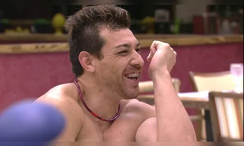 Após voltar do paredão, Cézar conta 