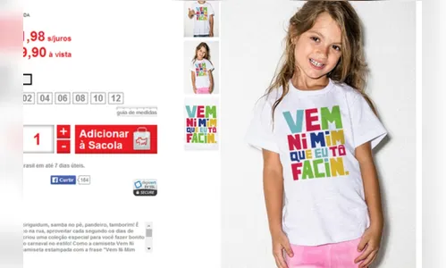 ​MP vai investigar venda de camiseta infantil de Luciano Huck