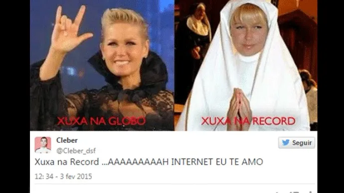 Chegada de Xuxa na Record tem jatinho, tapete vermelho e muita emoção - Foto: veja.abril.com.br