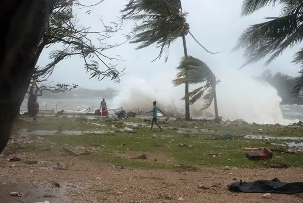 Passagem de ciclone por Vanuatu deixa mortos (Foto: AP Photo/Unicef Pacific, Humans of Vanuatu)