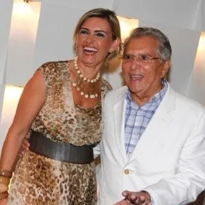 Carlos Alberto de Nóbrega e Ex-Miss Brasil Jacqueline Meirelles