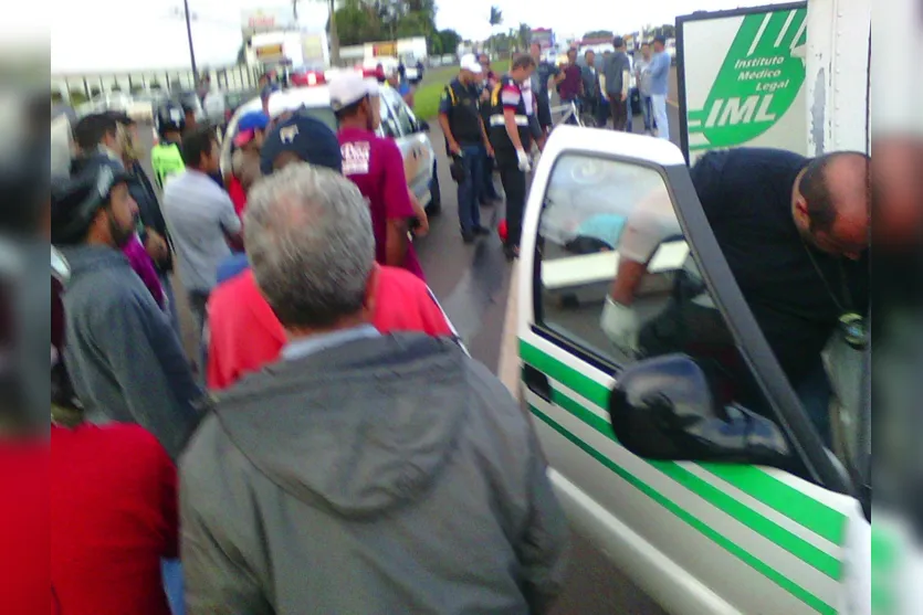  Adilon Vicente de Paula Soares, de 45 anos, morreu em acidente de trânsito na cidade de Arapongas - Foto: Bruno Leonel 