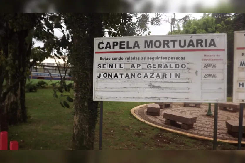  Veja a relação de falecimentos hoje em Apucarana - Foto: TNONLINE 