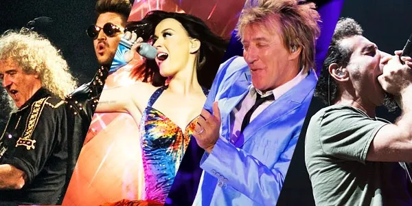 Queen, Rod Stewart, Katy Perry e SOAD farão shows fora do Rock in Rio
