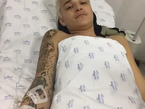 MC Gui foi hospitalizado em São Paulo (Foto: Divulgação/Facebook)