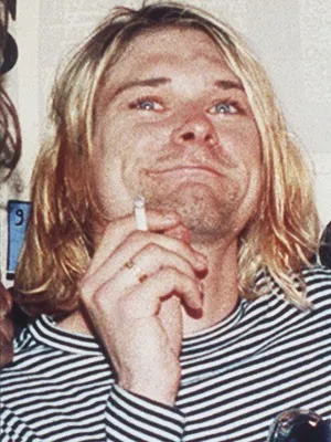 Kurt Cobain em foto de 1993 (Foto: AP Photo/Mark J.Terrill)