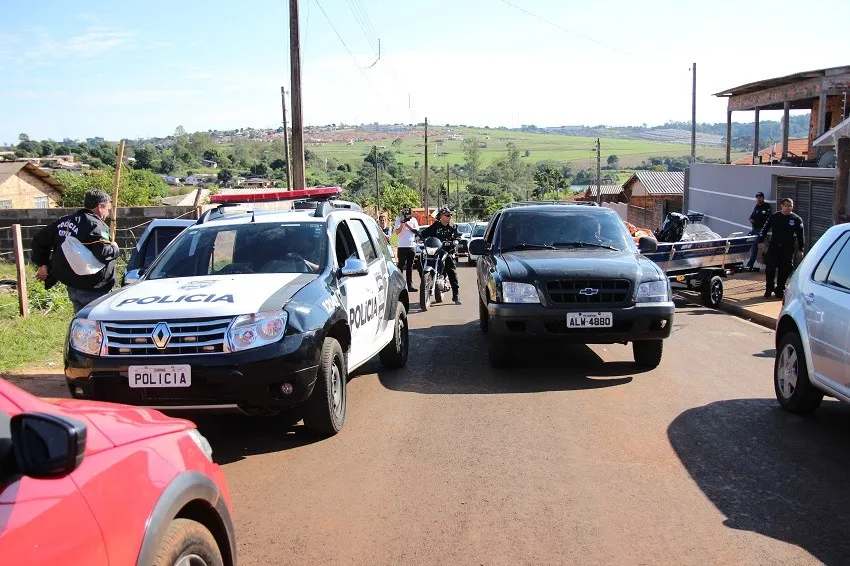 Polícia Civil desbarata quadrilha investigada por tráfico de drogas em Apucarana - Foto: Dirceu Lopes