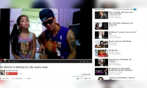 ​Ministério Público abre inquérito sobre 'sexualização' de MC Melody