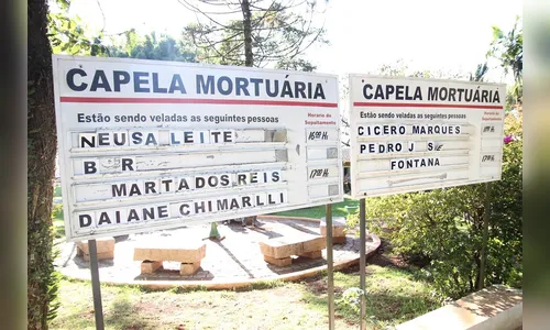 Relação de óbitos em Apucarana e região