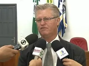 José de Paula (PSD) assume interinamente a Prefeitura de Rolândia (Foto: Reprodução/RPC)
