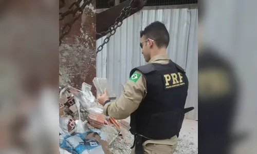 PRF prende trio que havia saqueado caminhonete com mais de 600 kg de maconha