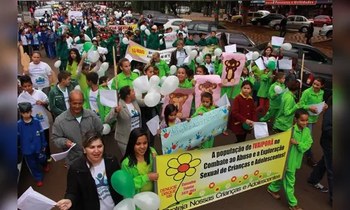 Combate ao Abuso e à Exploração Sexual mobilizou alunos de Ivaiporã 