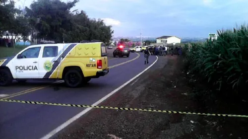 Dois ladrões foram mortos durante confronto com a PM de Londrina - Foto: Eliandro Piva