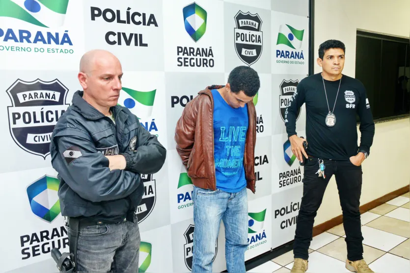  Renato Virches, 25 anos, foi preso em um bar, no Núcleo Habitacional Dom Romeu Alberti. (Sérgio Rodrigo) 