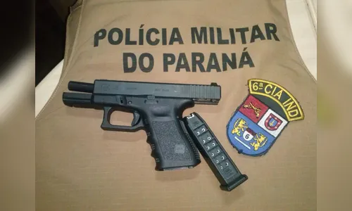 Homem é preso após atirar contra placas de sinalização em Jardim Alegre 
