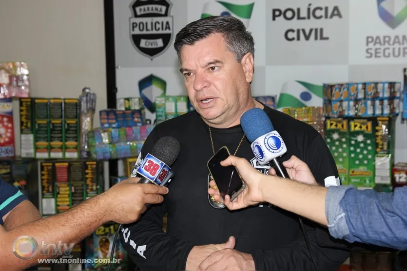  Delegado José Aparecido Jacovós, chefe da 17ª SDP de Apucarana:  