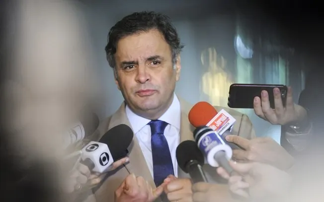 Aécio Neves, senador tucano, diz oo momento não é propício para disputas internas no partido - imagem - Pedro França/Agência Senado