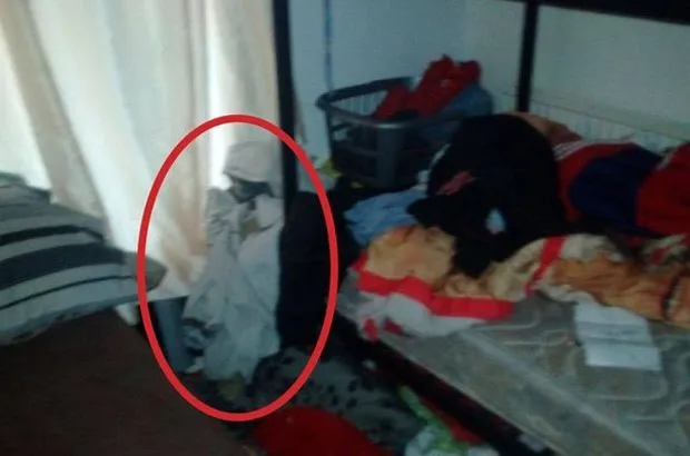 Keiron disse que tirou foto do suposto demônio no quarto de seus filhos (Foto: Reprodução/Twitter/Doubtful News)