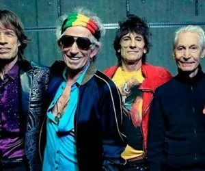 Rolling Stones têm recepção morna em chegada a hotel no Rio