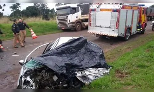 ​Acidente em Rolândia provoca morte de motorista