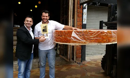 Doce da Roça produz o maior doce de abóbora com coco do país