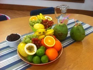 Preço das frutas subiu menos (Foto: Mariana Garcia/G1)