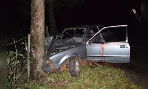 ​Acidente entre Marumbi e Kaloré deixa duas pessoas feridas na PR-466