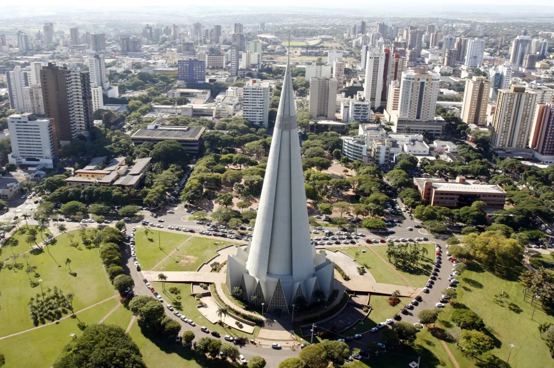 Maringá tem o melhor planejamento urbano do Brasil - Imagem: www.din.uem.br