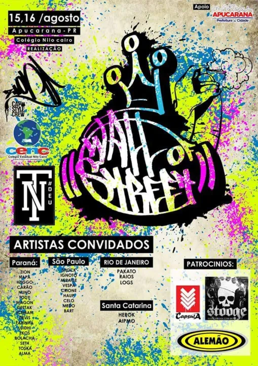 Evento reúne artistas de todo o Brasil 