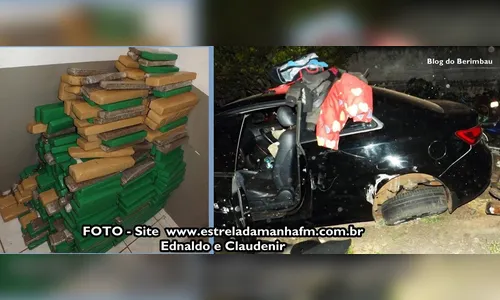 PRF apreende mais de 350 kg de maconha em Mauá da Serra