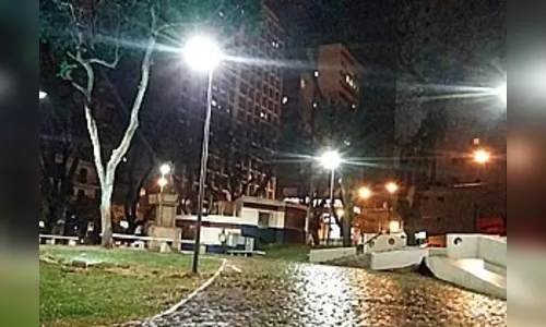 Londrina: Praça Sete de Setembro ganha iluminação LED 