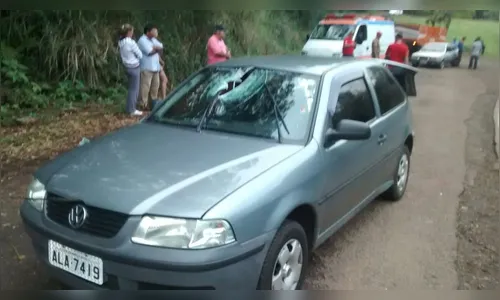 Peça se solta de caminhão e provoca morte de idosa no Vale do Ivaí