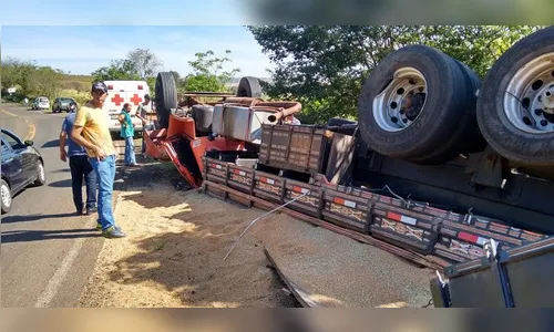 Acidente provoca morte de caminhoneiro na região