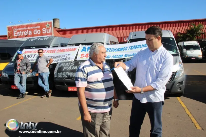  Condutores e proprietários de vans não concordam com normas estabelecidas pela ANTT (José Luiz Mendes) 