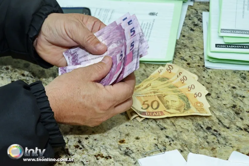 Polícia investiga falsificação de dinheiro em Apucarana